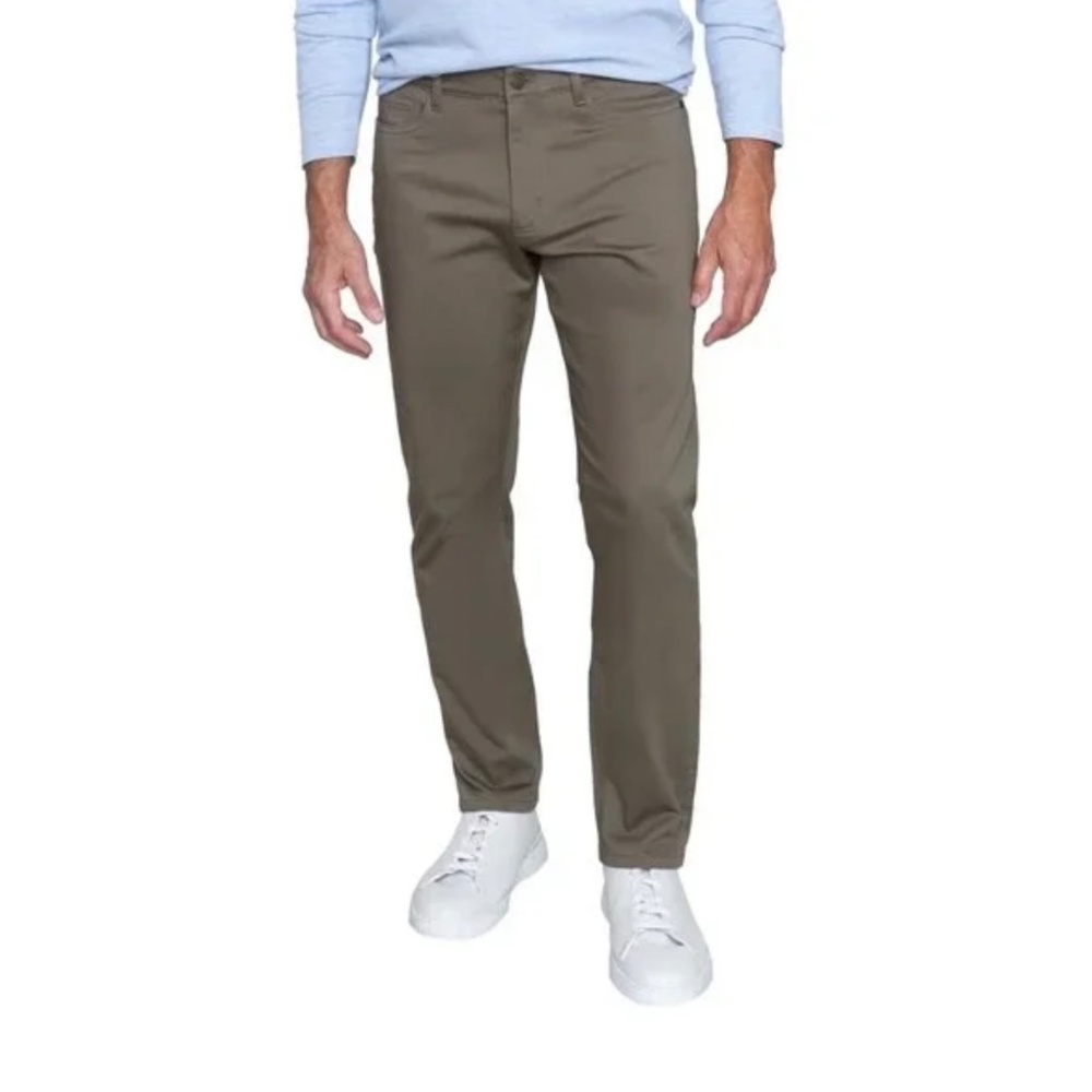 English Laundry Mens Slimmer Straight Leg Khaki Brown Jean Pants 32 x 32 New - Picture 5 of 7